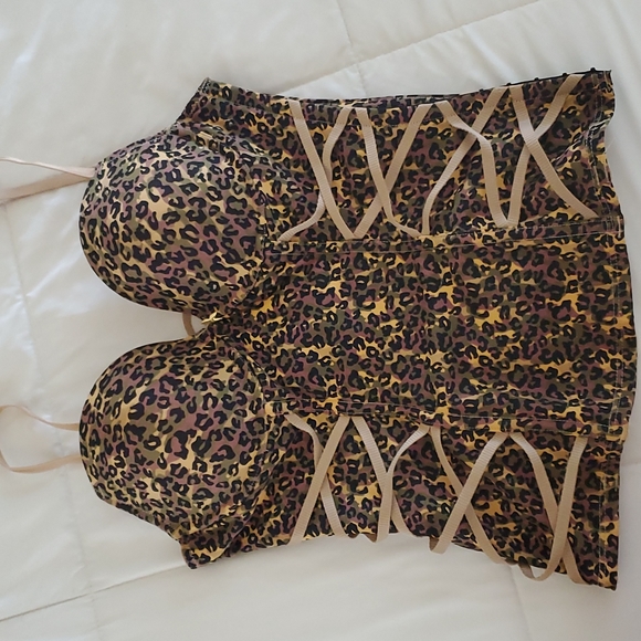 Frederick's of Hollywood lace up corset M - Picture 15 of 15